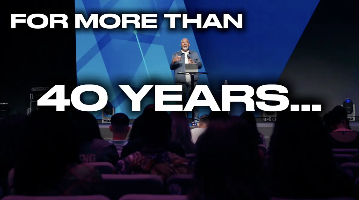 For more than 40 years, Dr. Brown speaking on stage